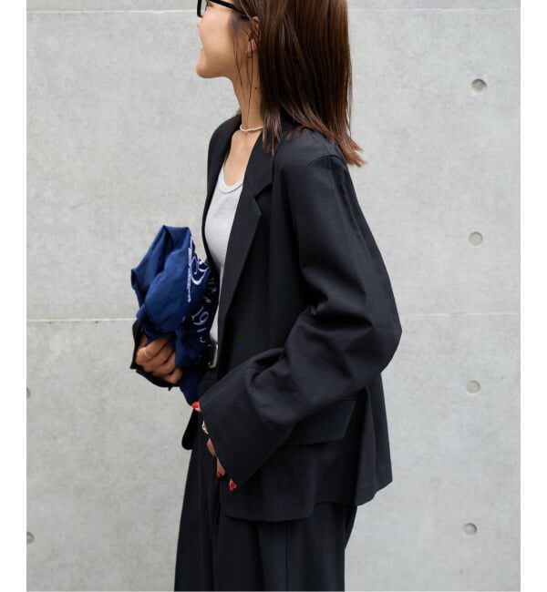 OUTDOOR PRODUCTS Usual Things「レーヨンドライタッチ1Bライトジャケット セットアップ対応」|テーラードジャケット|