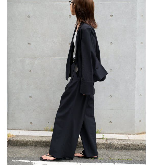 OUTDOOR PRODUCTS Usual Things「レーヨンドライタッチ1Bライトジャケット セットアップ対応」|テーラードジャケット|