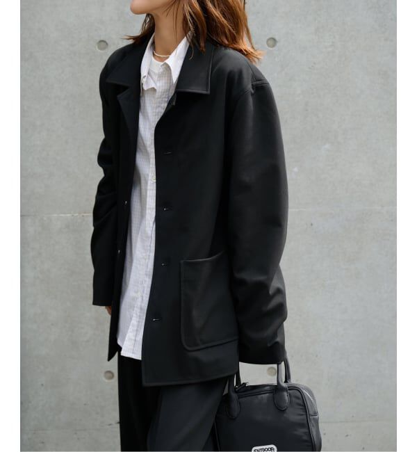 OUTDOOR PRODUCTS Usual Things「ダブルクロスカバージャケット 一部店舗限定 セットアップ対応」|テーラードジャケット|