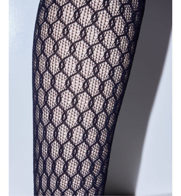  「SWEDISH STOCKINGS LAURA NET TIGHTS SST-PTH131：ストッキング」|タイツ・ストッキング|ブラック