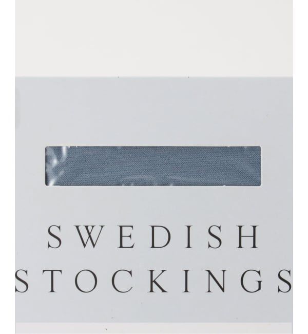  「SWEDISH STOCKINGS Svea Dusty Blue SST-PRH019：ストッキング」|タイツ・ストッキング|