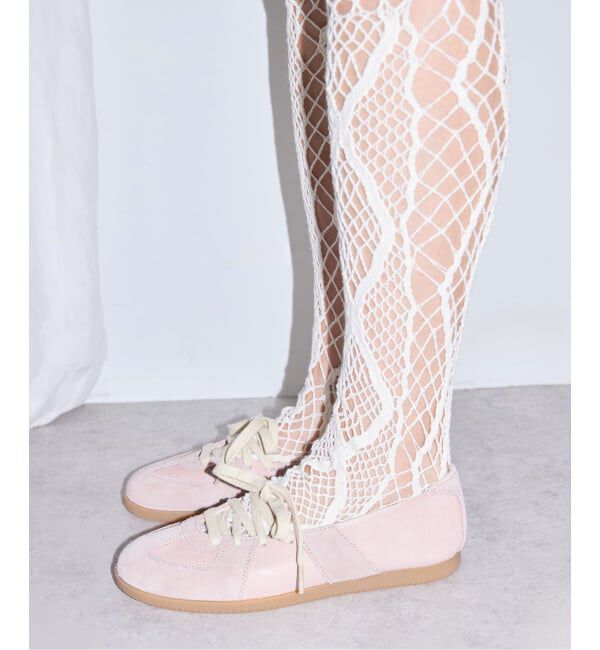  「EUCHRONIA STRETCH LACE HIGHT SOCKS 262804：靴下」|ソックス|