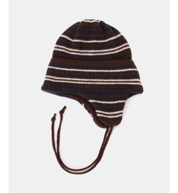 JOINT WORKS「RACAL / ラカル Ear Knit Cap」|ニット帽|ブラウン