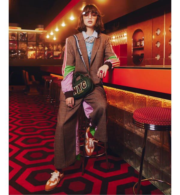 JOINT WORKS「anna sui nyc / アナスイエヌワイシー モザイクジャケット」|テーラードジャケット|