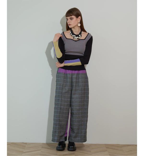 JOINT WORKS「anna sui nyc / アナスイエヌワイシー モザイクパンツ」|スラックス|