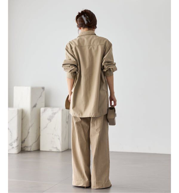 Plage「Utility Long シャツ」|シャツ・ブラウス|