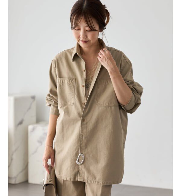 Plage「Utility Long シャツ」|シャツ・ブラウス|
