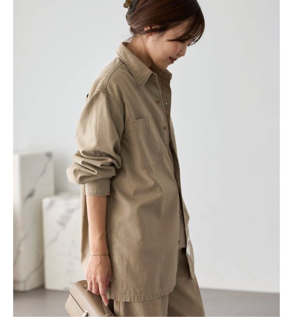 Plage「Utility Long シャツ」|シャツ・ブラウス|