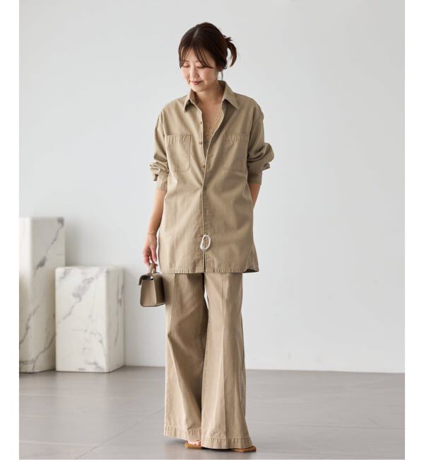 Plage「Utility Long シャツ」|シャツ・ブラウス|