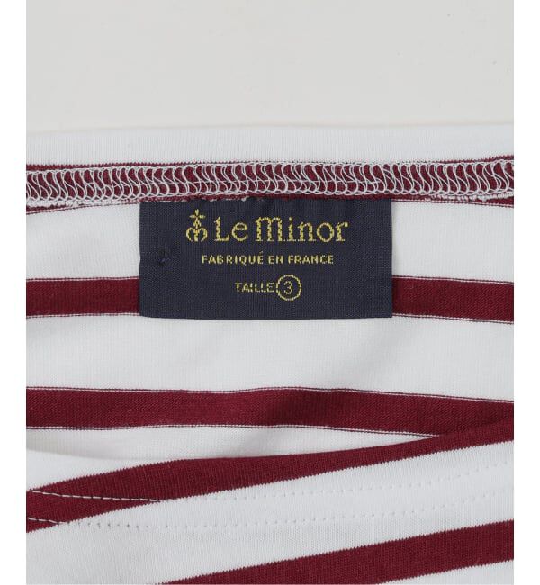 SLOBE IENA「《追加》LE MINOR/ルミノア SLOBE別注 ビッグボーダロンTEE」|Tシャツ・カットソー|
