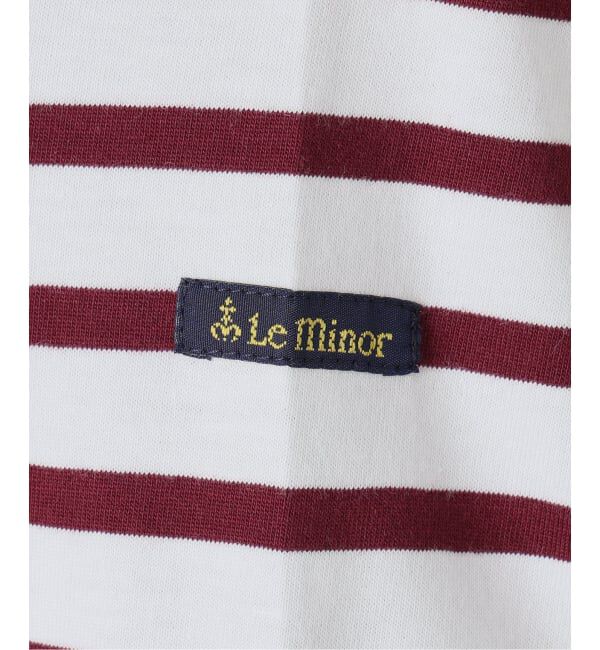 SLOBE IENA「《追加》LE MINOR/ルミノア SLOBE別注 ビッグボーダロンTEE」|Tシャツ・カットソー|