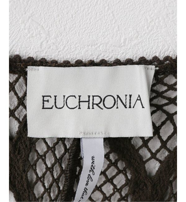 IENA LA BOUCLE「EUCHRONIA ユークロニア Stretch Lace Long Sleeve Tee」|Tシャツ・カットソー|