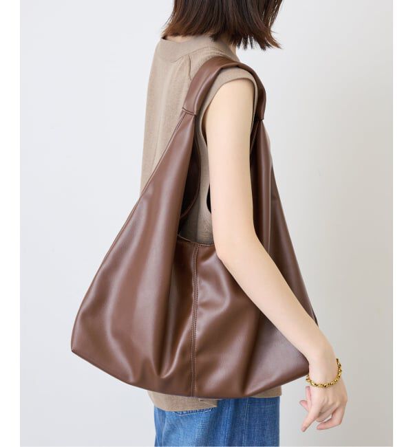 SLOBE IENA「《追加12予約》SLOBE トライアングルBAG」|その他|ブラウン B