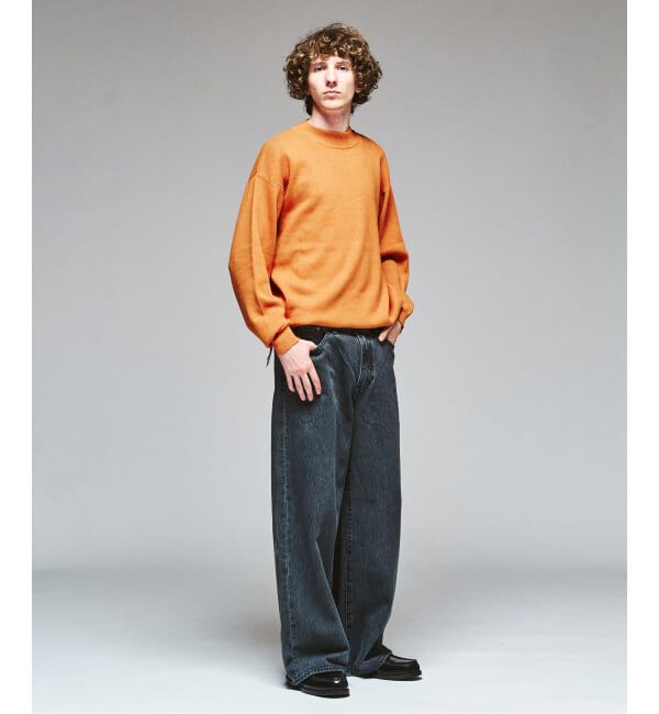 417 EDIFICE「Levi&rsquo;s(リーバイス) 別注 Baggy Wide Leg デニムパンツ（L30）」|デニム|