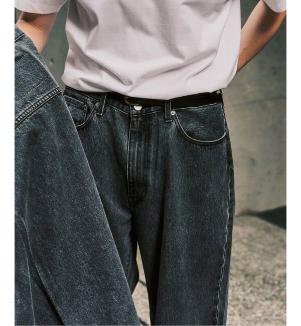 417 EDIFICE「Levi&rsquo;s(リーバイス) 別注 Baggy Wide Leg デニムパンツ（L30）」|デニム|