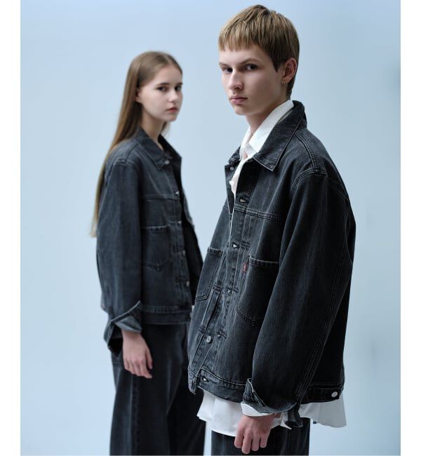 417 EDIFICE「Levi&rsquo;s(リーバイス) 別注 Baggy Wide Leg デニムパンツ（L30）」|デニム|