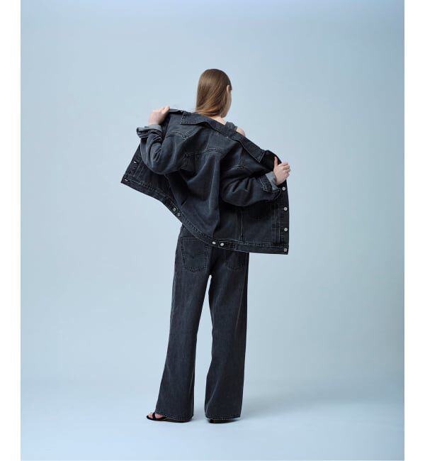 417 EDIFICE「Levi&rsquo;s(リーバイス) 別注 Baggy Wide Leg デニムパンツ（L30）」|デニム|