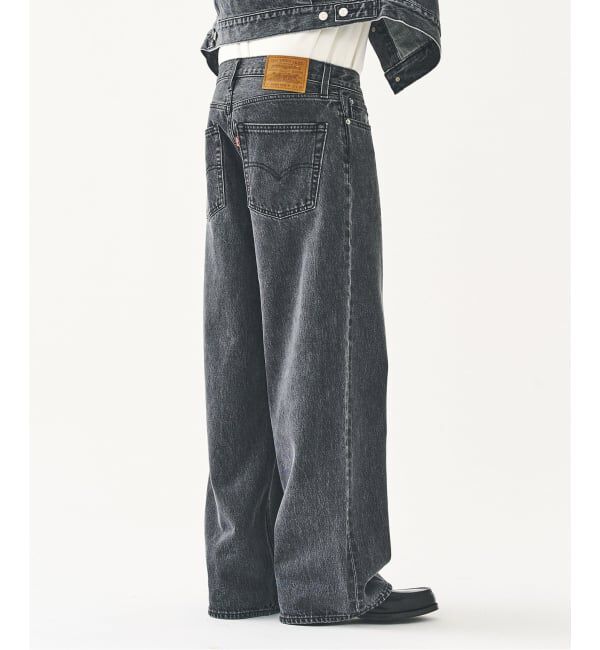417 EDIFICE「Levi&rsquo;s(リーバイス) 別注 Baggy Wide Leg デニムパンツ（L30）」|デニム|