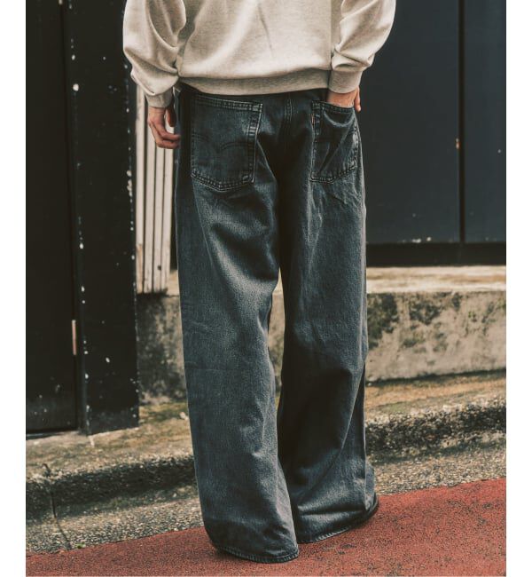 417 EDIFICE「Levi&rsquo;s(リーバイス) 別注 Baggy Wide Leg デニムパンツ（L30）」|デニム|