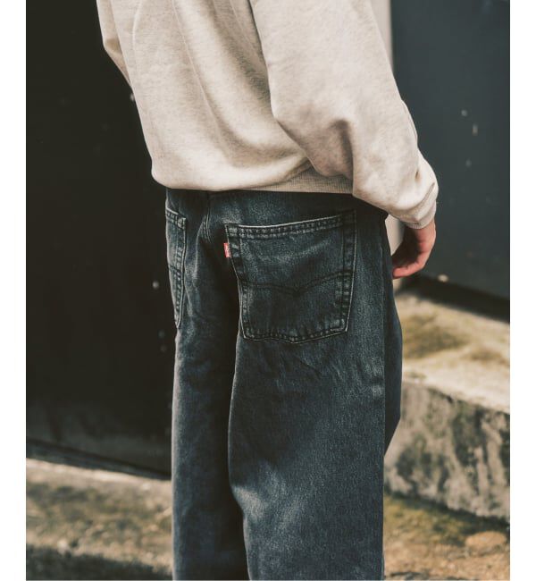 417 EDIFICE「Levi&rsquo;s(リーバイス) 別注 Baggy Wide Leg デニムパンツ（L30）」|デニム|