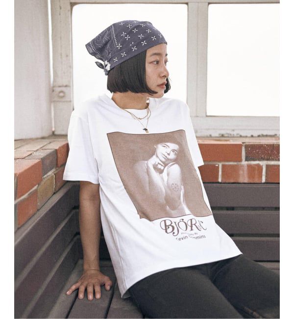 PULP「BJORK PHOTO TEE "PORTRAIT" 2 by Kevin Cummins」|Tシャツ・カットソー|