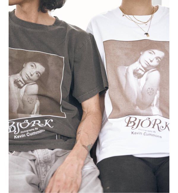 PULP「BJORK PHOTO TEE "PORTRAIT" 2 by Kevin Cummins」|Tシャツ・カットソー|
