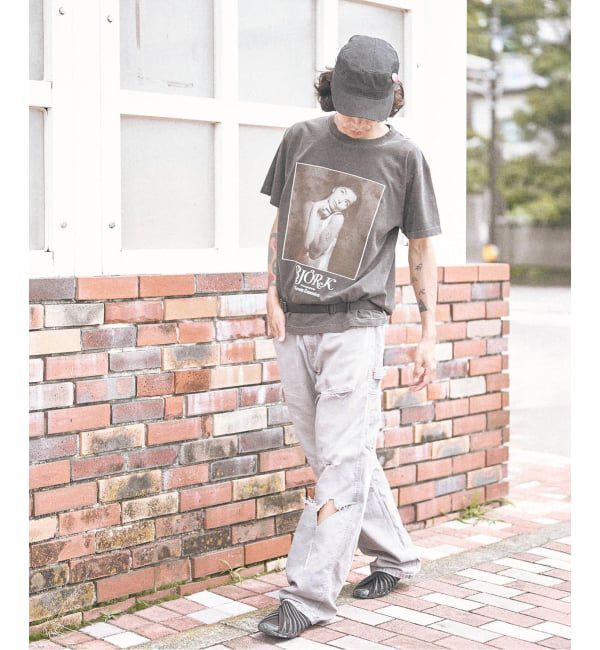 PULP「BJORK PHOTO TEE "PORTRAIT" 2 by Kevin Cummins」|Tシャツ・カットソー|