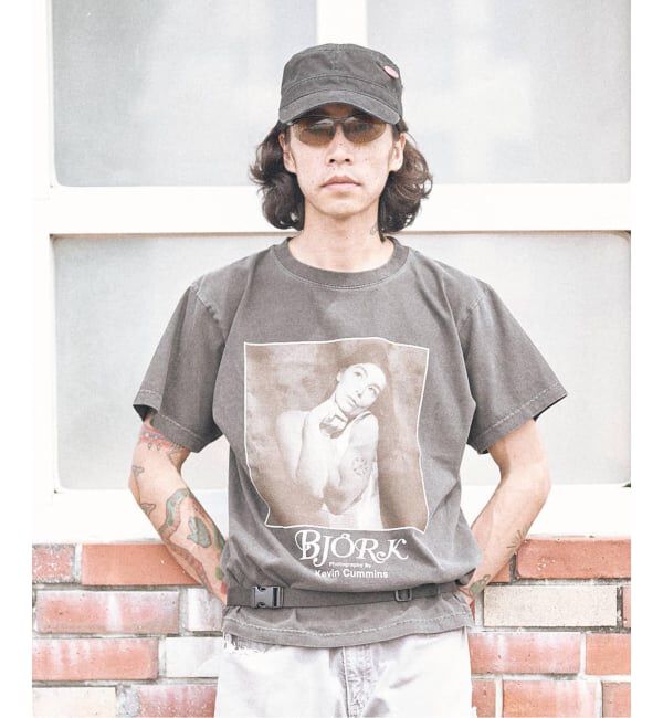 PULP「BJORK PHOTO TEE "PORTRAIT" 2 by Kevin Cummins」|Tシャツ・カットソー|
