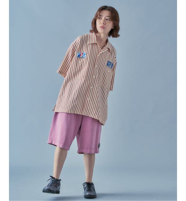 Paris Saint-Germain「【Paris Saint-Germain / パリ・サン＝ジェルマン】 JP 1970 Stripe Shirt2」|シャツ・ブラウス|