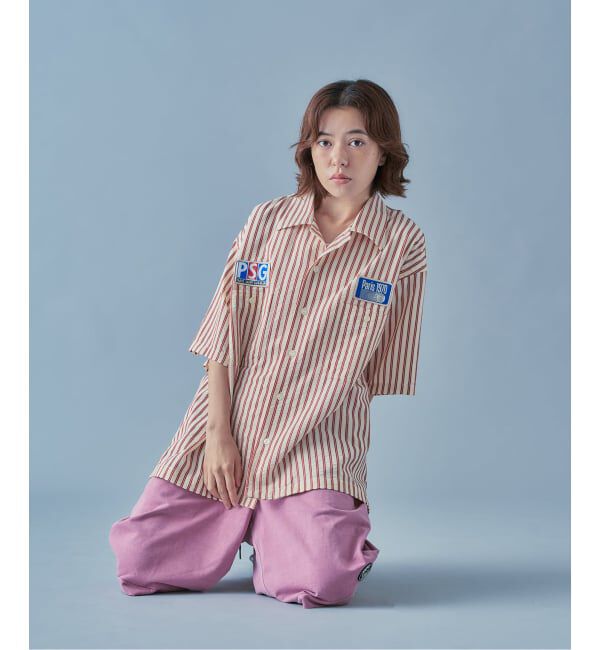 Paris Saint-Germain「【Paris Saint-Germain / パリ・サン＝ジェルマン】 JP 1970 Stripe Shirt2」|シャツ・ブラウス|