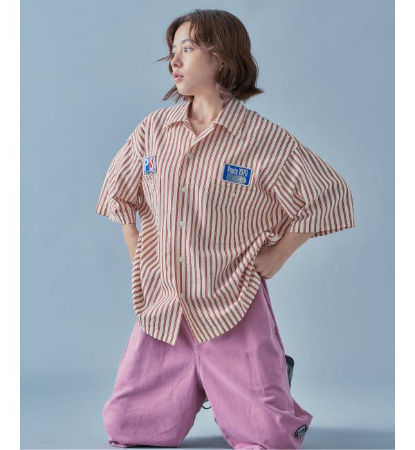 Paris Saint-Germain「【Paris Saint-Germain / パリ・サン＝ジェルマン】 JP 1970 Stripe Shirt2」|シャツ・ブラウス|