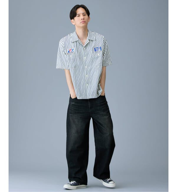 Paris Saint-Germain「【Paris Saint-Germain / パリ・サン＝ジェルマン】 JP 1970 Stripe Shirt2」|シャツ・ブラウス|