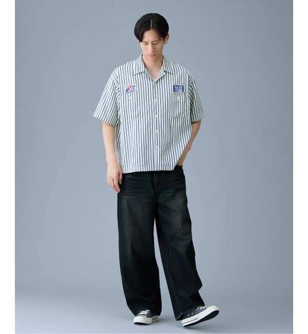 Paris Saint-Germain「【Paris Saint-Germain / パリ・サン＝ジェルマン】 JP 1970 Stripe Shirt2」|シャツ・ブラウス|