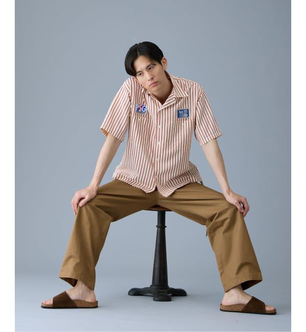 Paris Saint-Germain「【Paris Saint-Germain / パリ・サン＝ジェルマン】 JP 1970 Stripe Shirt2」|シャツ・ブラウス|