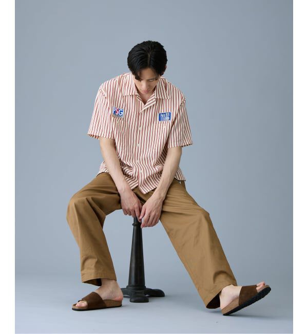 Paris Saint-Germain「【Paris Saint-Germain / パリ・サン＝ジェルマン】 JP 1970 Stripe Shirt2」|シャツ・ブラウス|