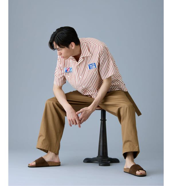 Paris Saint-Germain「【Paris Saint-Germain / パリ・サン＝ジェルマン】 JP 1970 Stripe Shirt2」|シャツ・ブラウス|