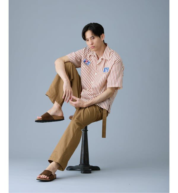 Paris Saint-Germain「【Paris Saint-Germain / パリ・サン＝ジェルマン】 JP 1970 Stripe Shirt2」|シャツ・ブラウス|