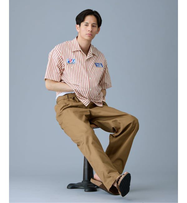 Paris Saint-Germain「【Paris Saint-Germain / パリ・サン＝ジェルマン】 JP 1970 Stripe Shirt2」|シャツ・ブラウス|