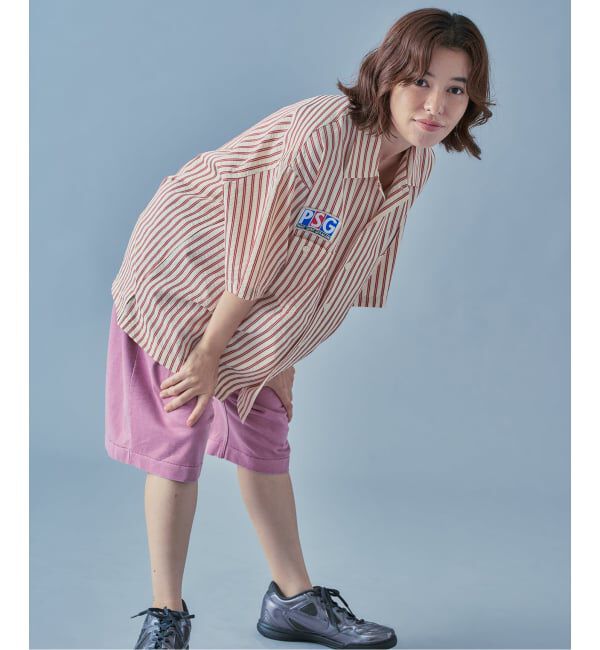 Paris Saint-Germain「【Paris Saint-Germain / パリ・サン＝ジェルマン】 JP 1970 Stripe Shirt2」|シャツ・ブラウス|