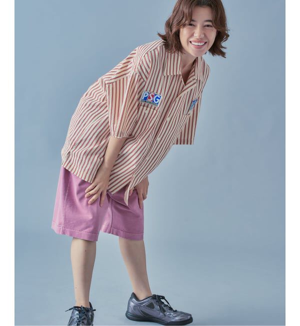 Paris Saint-Germain「【Paris Saint-Germain / パリ・サン＝ジェルマン】 JP 1970 Stripe Shirt2」|シャツ・ブラウス|