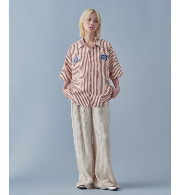 Paris Saint-Germain「【Paris Saint-Germain / パリ・サン＝ジェルマン】 JP 1970 Stripe Shirt2」|シャツ・ブラウス|