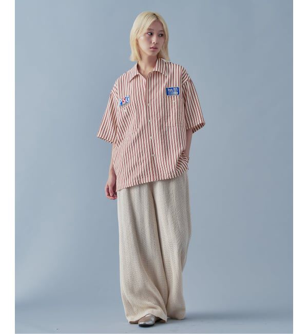 Paris Saint-Germain「【Paris Saint-Germain / パリ・サン＝ジェルマン】 JP 1970 Stripe Shirt2」|シャツ・ブラウス|