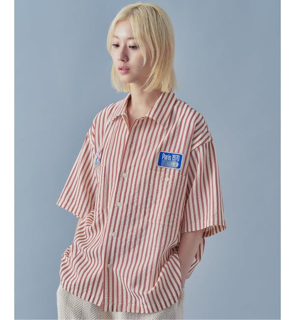 Paris Saint-Germain「【Paris Saint-Germain / パリ・サン＝ジェルマン】 JP 1970 Stripe Shirt2」|シャツ・ブラウス|