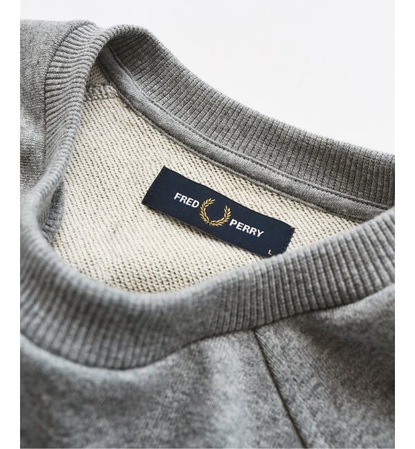 417 EDIFICE「FRED PERRY / フレッドペリー TARTAN APPLIQUE SWEATSHIRT」|スウェット・ジャージ|