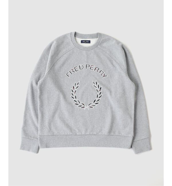 417 EDIFICE「FRED PERRY / フレッドペリー TARTAN APPLIQUE SWEATSHIRT」|スウェット・ジャージ|