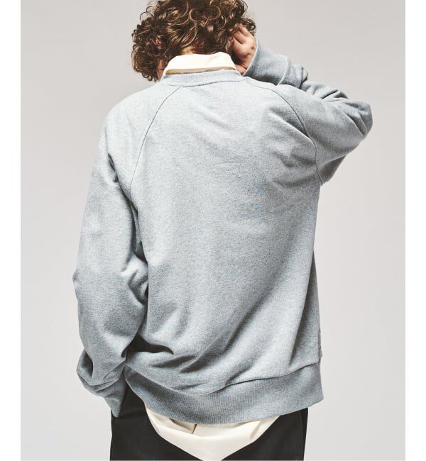 417 EDIFICE「FRED PERRY / フレッドペリー TARTAN APPLIQUE SWEATSHIRT」|スウェット・ジャージ|