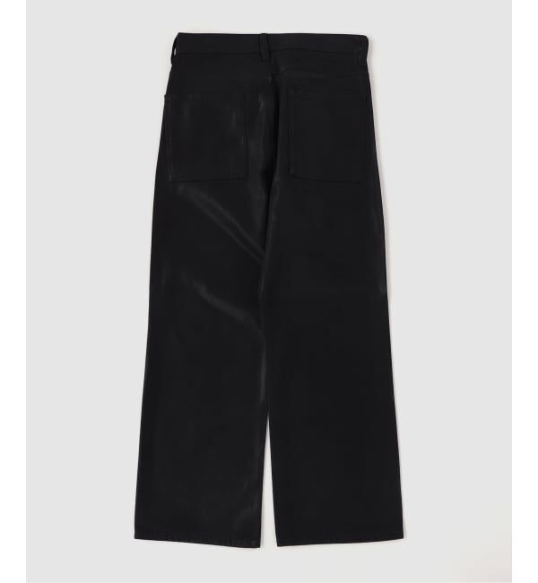 PULP「NO MAINTENANCE / ノーメンテナンス BAGGY DENIM WAXED BLACK」|デニム|