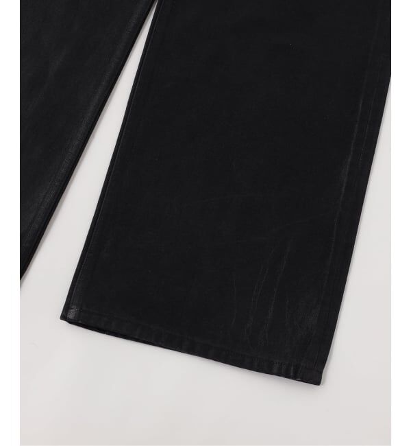 PULP「NO MAINTENANCE / ノーメンテナンス BAGGY DENIM WAXED BLACK」|デニム|