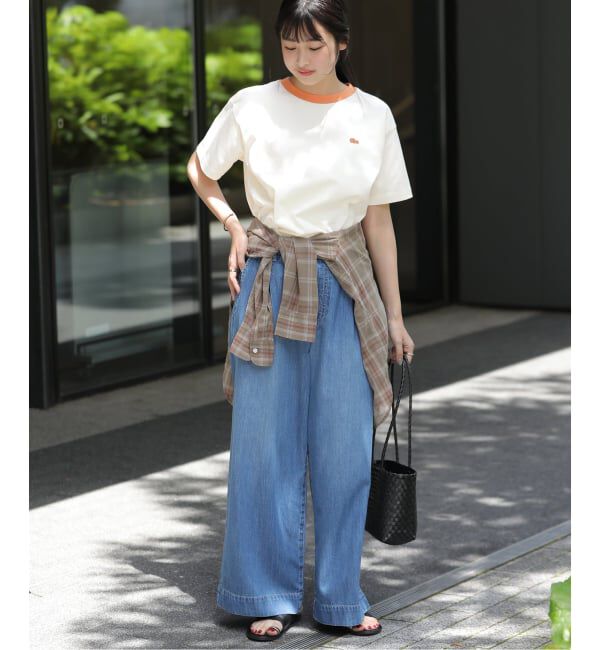 JOURNAL STANDARD relume「《追加》別注【LACOSTE/ラコステ】リンガーTシャツ」|Tシャツ・カットソー|