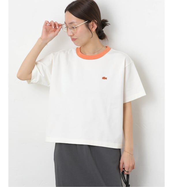 JOURNAL STANDARD relume「《追加》別注【LACOSTE/ラコステ】リンガーTシャツ」|Tシャツ・カットソー|